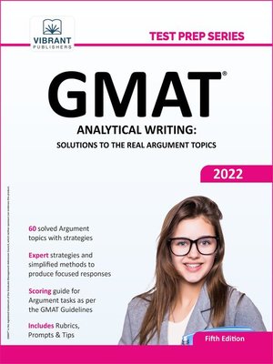 cover image of GMAT Analytical Writing